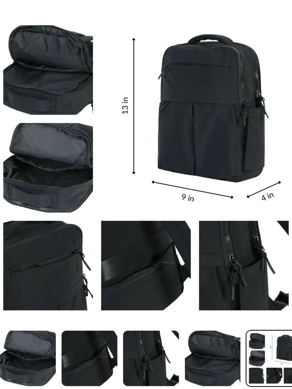 Emmafy Mini Max Women's Tan Backpack - Everyday City Companion - Picture 2 of 3